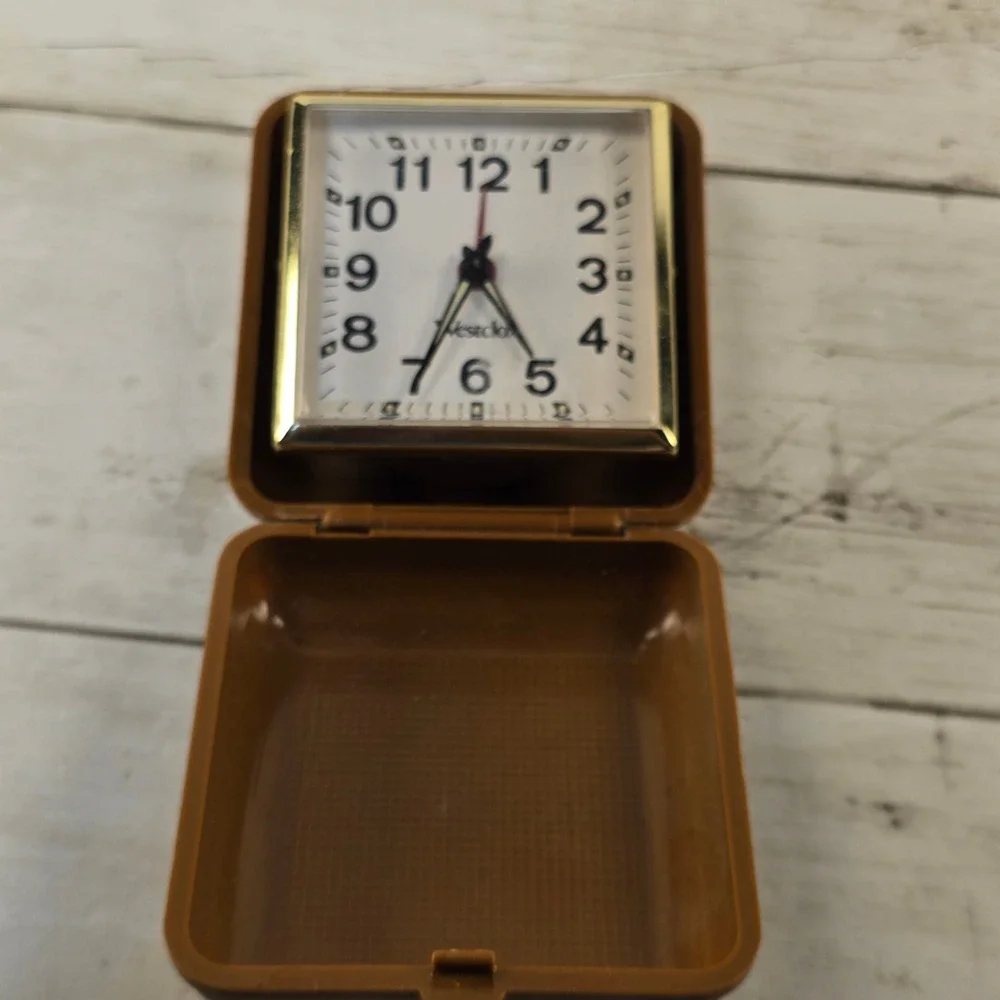 Westclox travel alarm